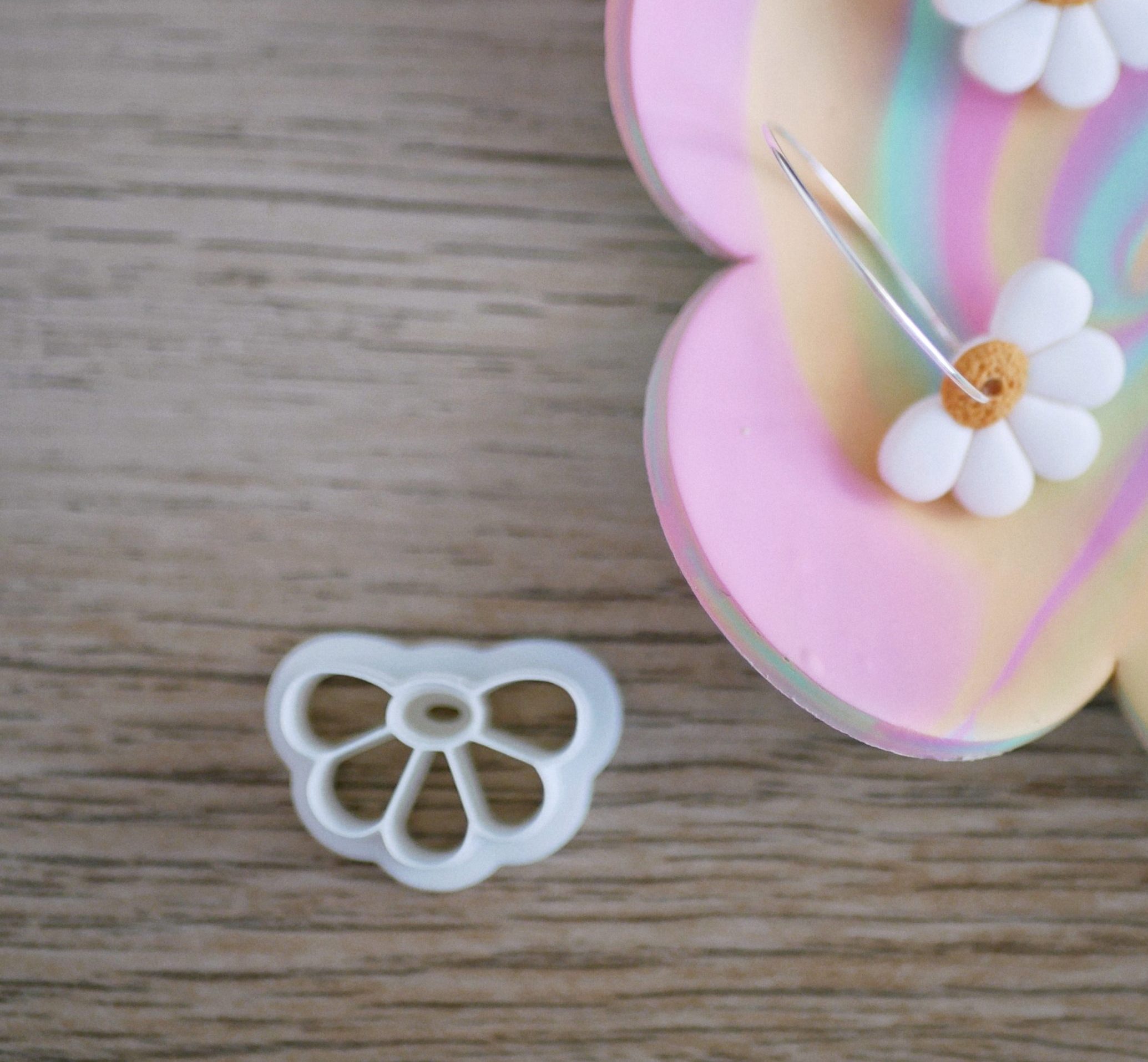 Media flor con detalle 2cm