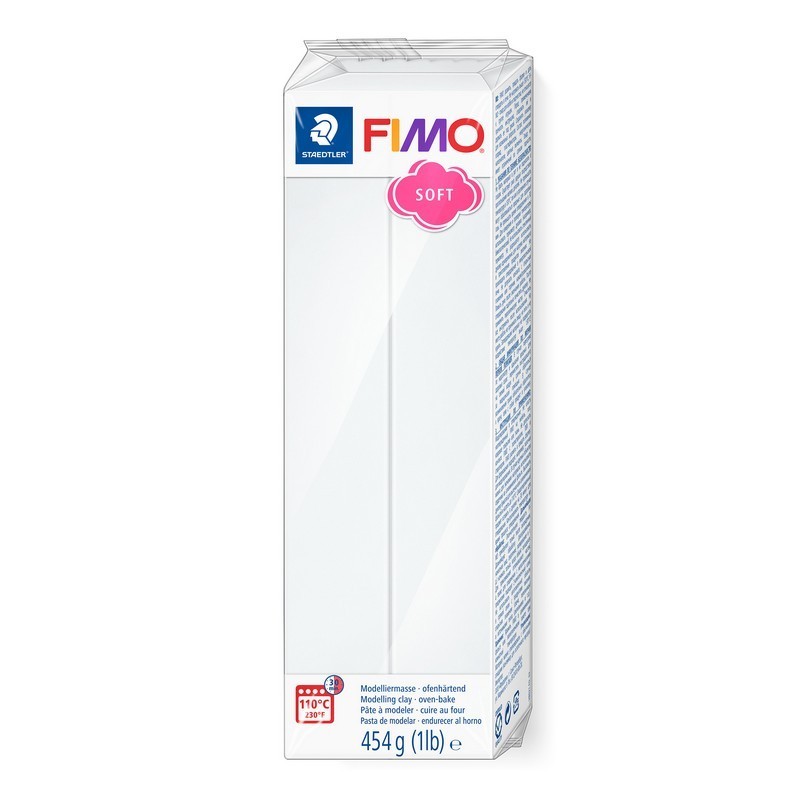 fimo soft blanco 454
