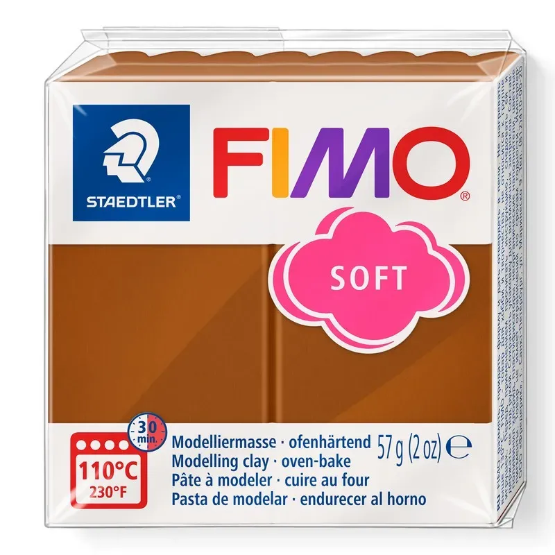 Fimo Soft 57 g - Marrón caramelo 7