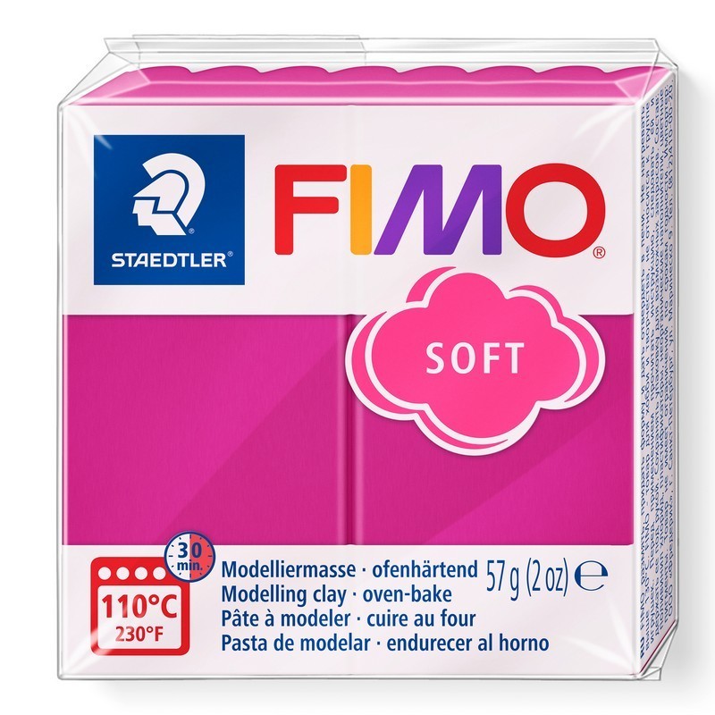 Fimo Soft 57 g - Frambuesa 22