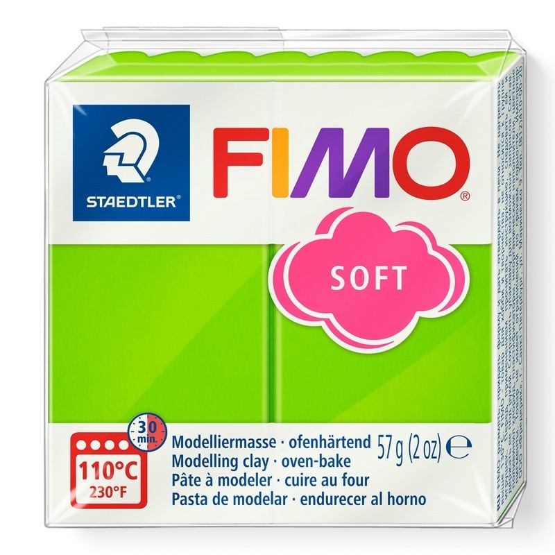 Fimo Soft 57 g - Verde manzana 50