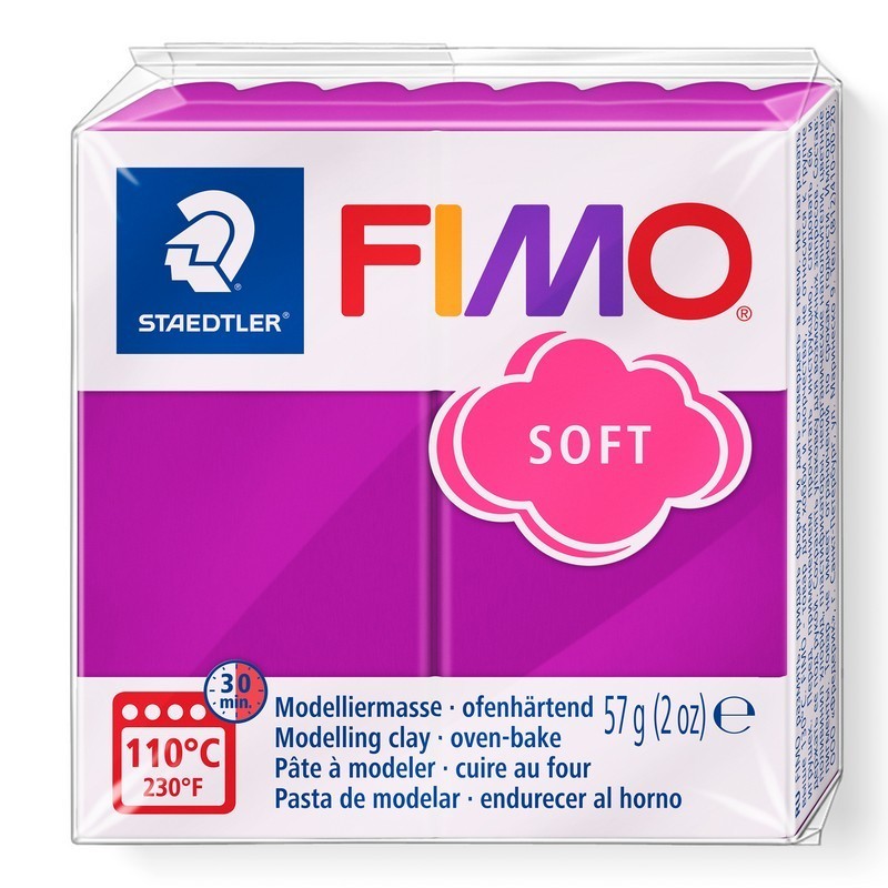 Fimo Soft 57 g - Púrpura 61