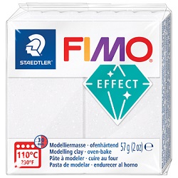 Fimo Effect 57 g - Galaxy Blanco 002