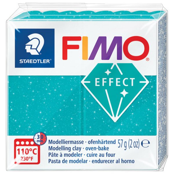 Fimo Effect 57 g - Galaxy Turquesa 392