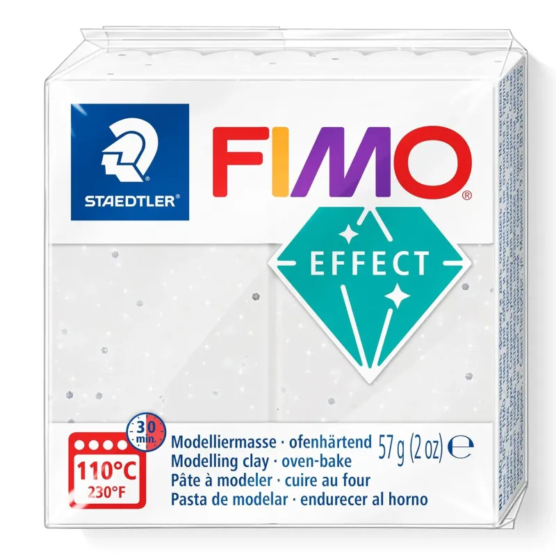 Fimo effect 57g - Blanco granito 003