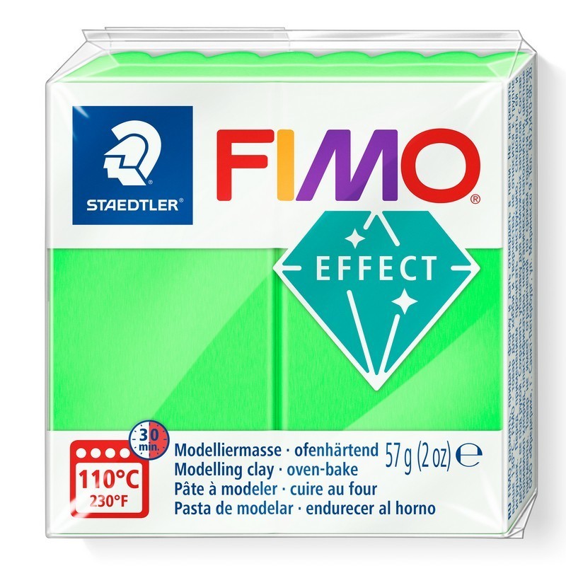 Fimo effect 57g - Verde neon 501