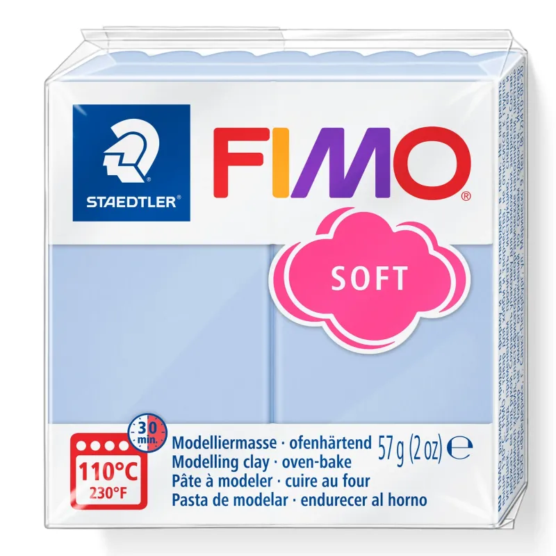 Fimo Soft 57g - Azul serenidad T31
