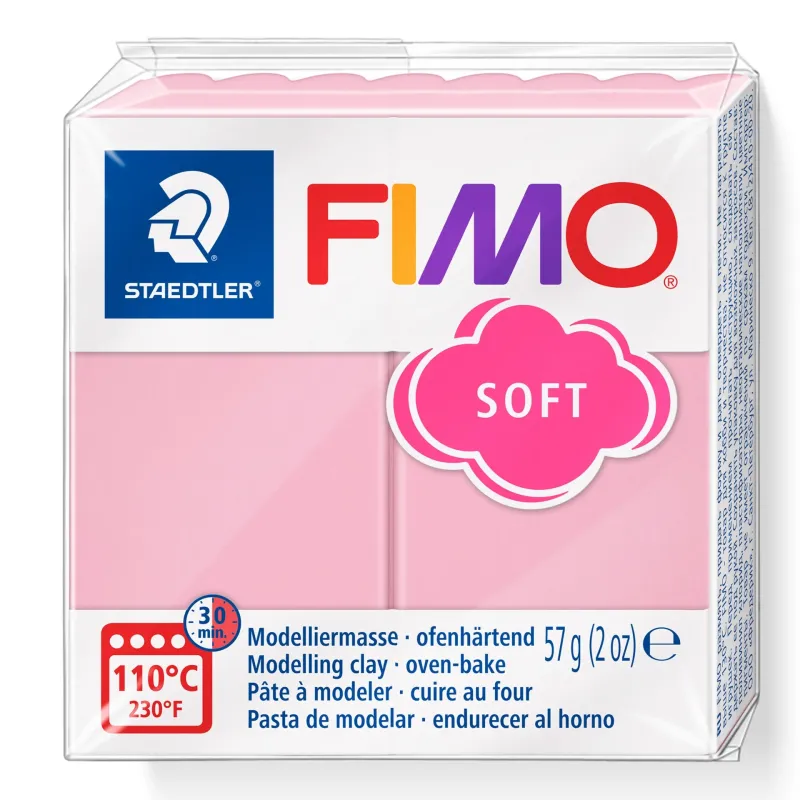 Fimo Soft 57g - Crema de fresa T21