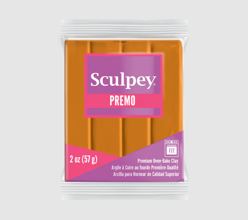 sculpey premo burnt orange 57g