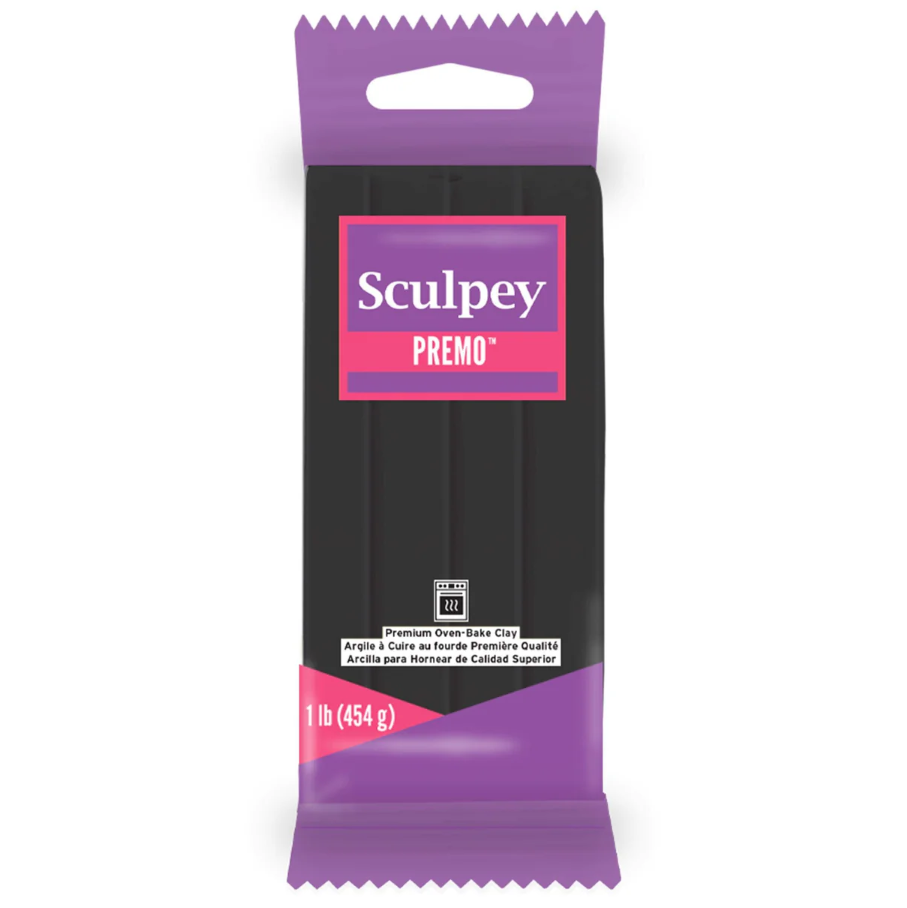 sculpey premo negro 454g