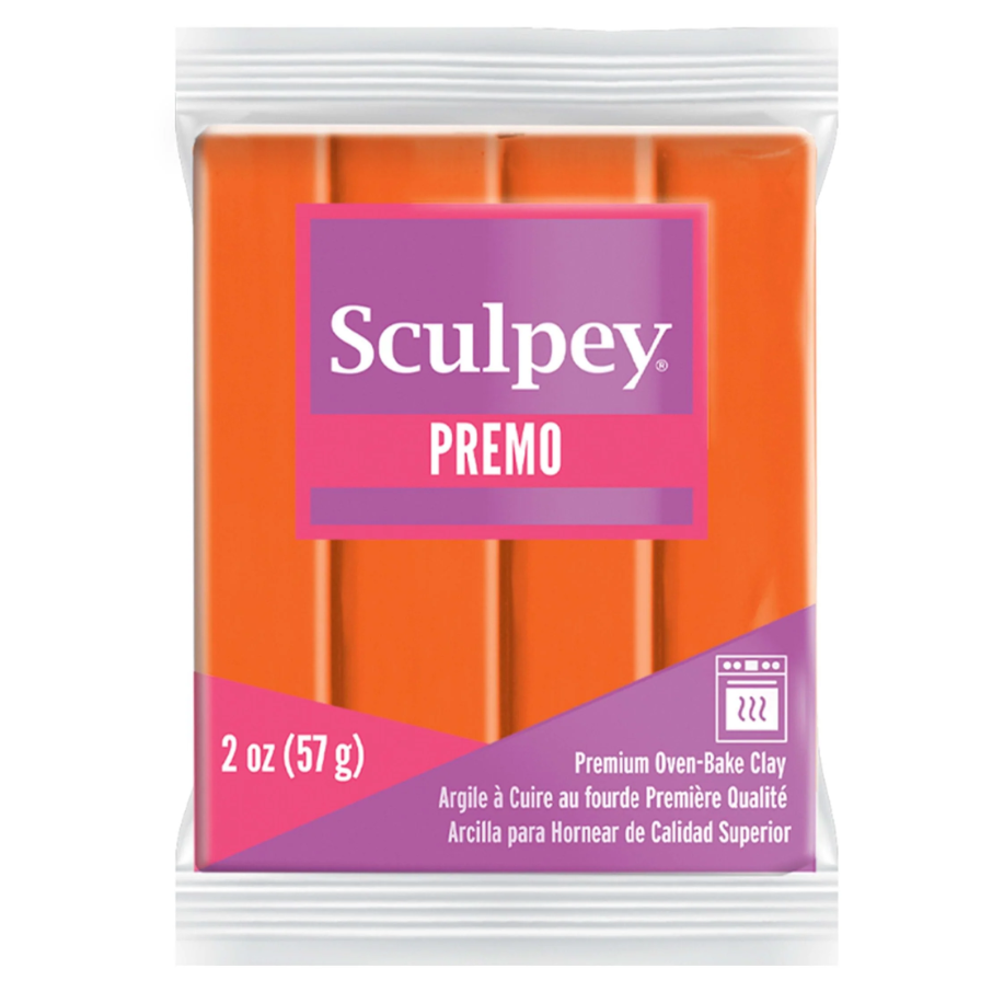 sculpey premo orange 57g