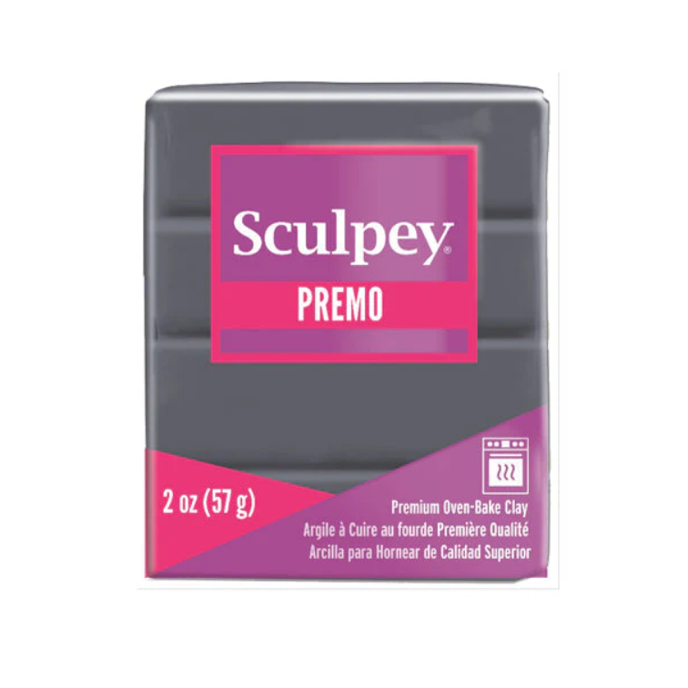 sculpey premo slate gris 57g
