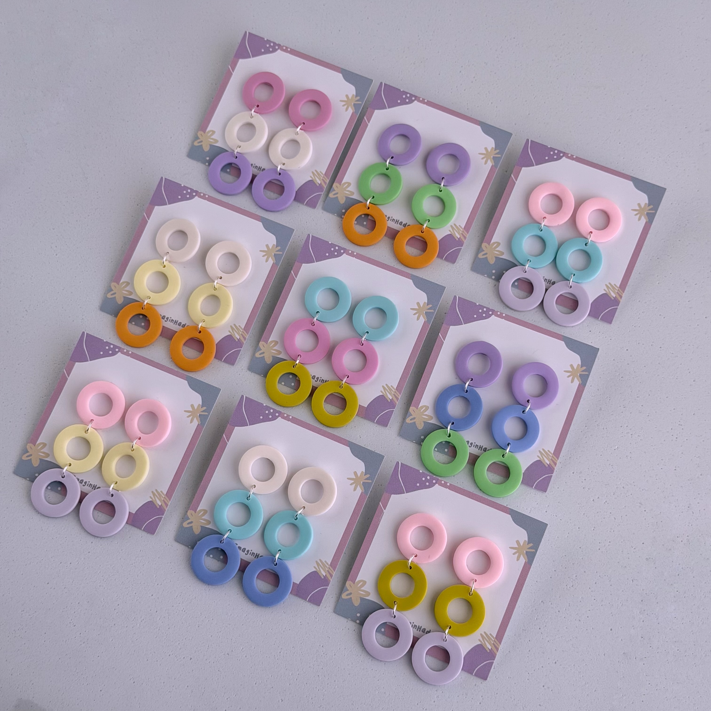 Pendientes Triaro